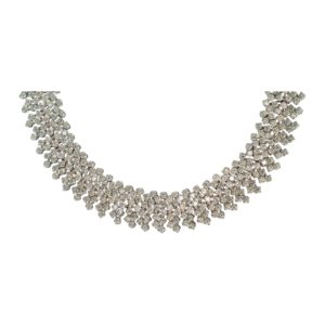 Pulseira em Ouro Branco e Diamantes